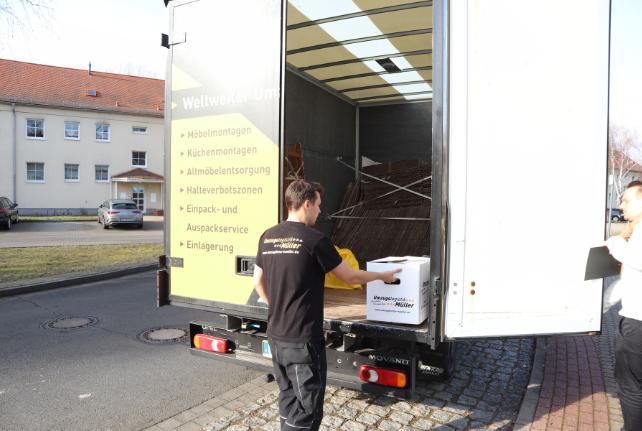 Studentenumzug organisieren in Callenberg 